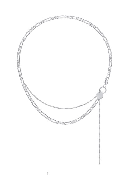 Колье из серебра с подвеской